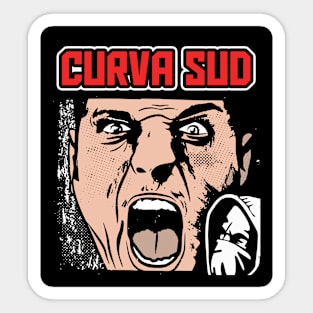 curva sud milano Sticker